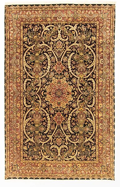 morgenland Wollteppich »Hochflor Teppich Sarai«, rechteckig, 10 mm Höhe günstig online kaufen