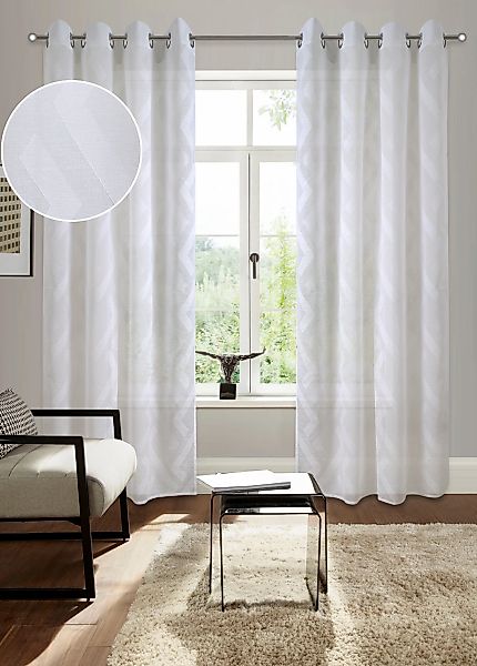 Bruno Banani Gardine Lynn, Ösen (1 günstig online kaufen