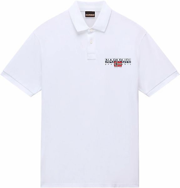 Napapijri Poloshirt "E-AYLMER" Mit Rundhalsausschnitt günstig online kaufen