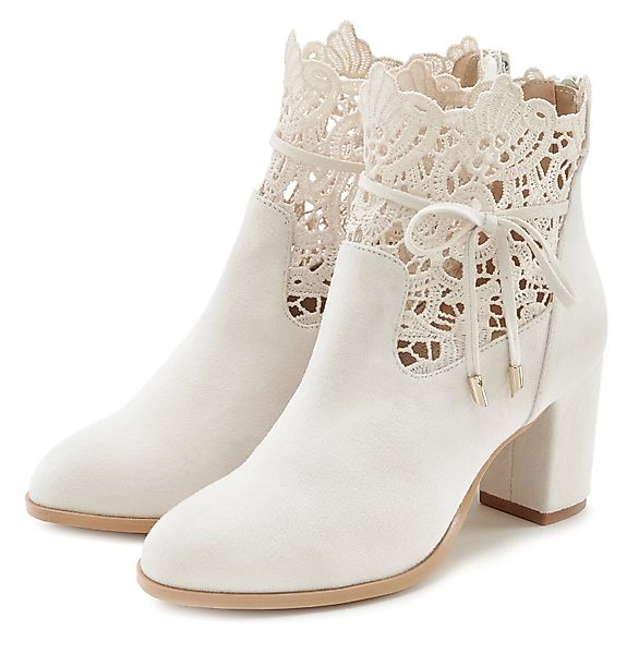 LASCANA High-Heel-Stiefelette mit modischer Spitze und günstig online kaufen