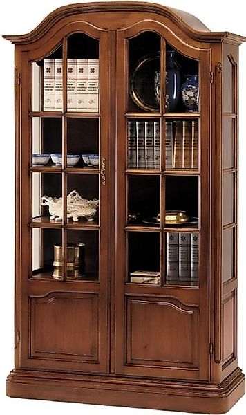 Xlmoebel Vitrine Wohnzimmer-Schrank aus Massivholz Vaccari cav giovanni Gla günstig online kaufen
