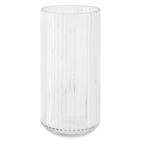 Navaris Dekovase Glasvase geriffelt groß 25cm günstig online kaufen