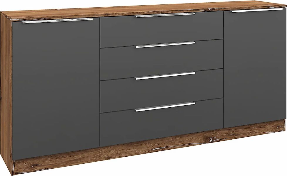 borchardt Möbel Kommode "Oliva, Kommode mit Metallgriffen" mit 4 Schubkäste günstig online kaufen