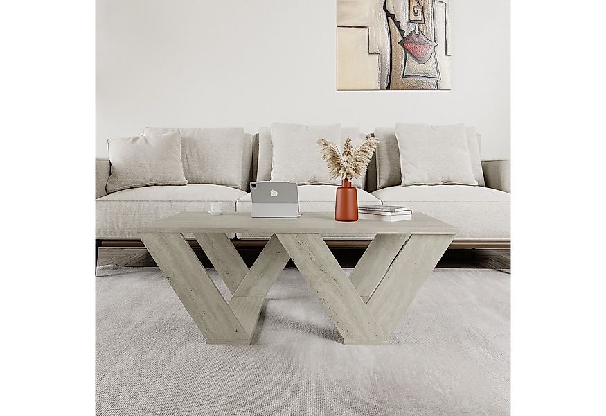 Decortie Couchtisch Pipra, Moderner Couchtisch, 110 x 60 x 40 cm günstig online kaufen