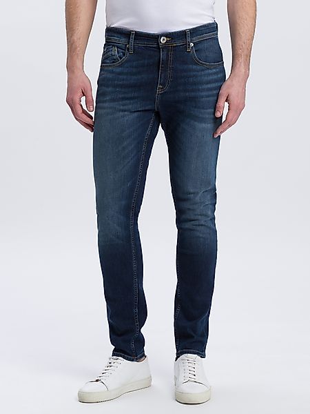 Cross Jeans Jimi 5 Pocket Pants dark blue günstig online kaufen