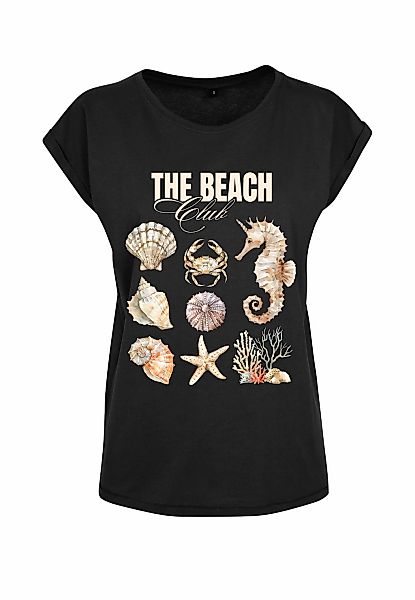 CLOUD 5IVE T-Shirt "CLOUD 5IVE Ladies The Beach Club Black Tee" 1 Stk. tlg. günstig online kaufen