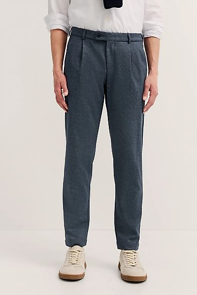 bugatti Bundfaltenhose "Tapered Fit", mit Flexcity Jersey Stretch günstig online kaufen