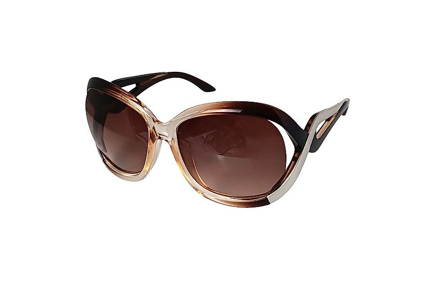 Rennec Sonnenbrille (Damen Oversized Brille mit Brillenbeutel) Große Design günstig online kaufen