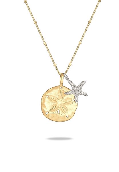 Elli Kette mit Anhänger Blume Seestern günstig online kaufen