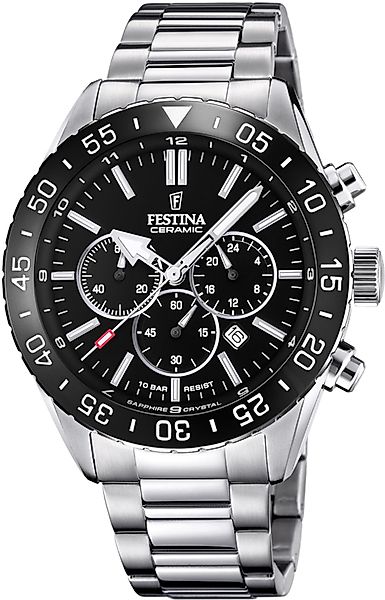 Festina Chronograph Keramik Kollektion F20575/3, Armbanduhr, günstig online kaufen