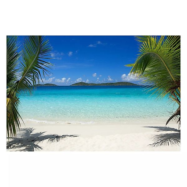 Bilderwelten Fototapete Strand Perfect Maledives türkis Gr. 288 x 190 günstig online kaufen