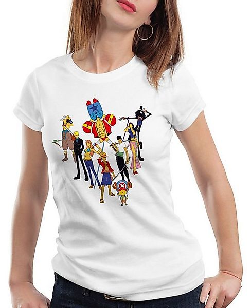 style3 T-Shirt Piratenbande ruffy zoro one nami lysop monkey piece luffy pi günstig online kaufen