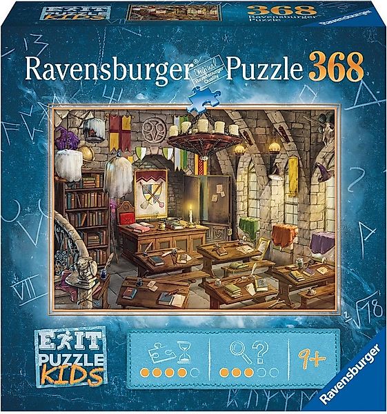 Ravensburger Puzzle EXIT, Kids, In der Zauberschule, 368 Puzzleteile, Made günstig online kaufen