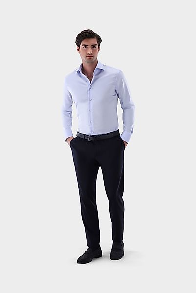 Bügelfreies Twill Hemd Slim Fit günstig online kaufen