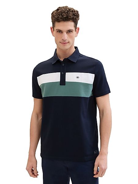 TOM TAILOR Poloshirt mit Logoprägung auf günstig online kaufen