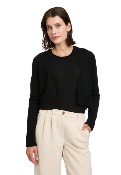 Betty Barclay Strickjacke "Damen Kaschmir-Strickjacke mit Rippbündchen" 1 S günstig online kaufen