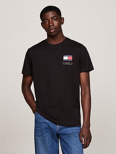 Tommy Jeans T-Shirt "TJM SLIM 2PACK S/S FLAG DNA TEE", mit großem Logodruck günstig online kaufen