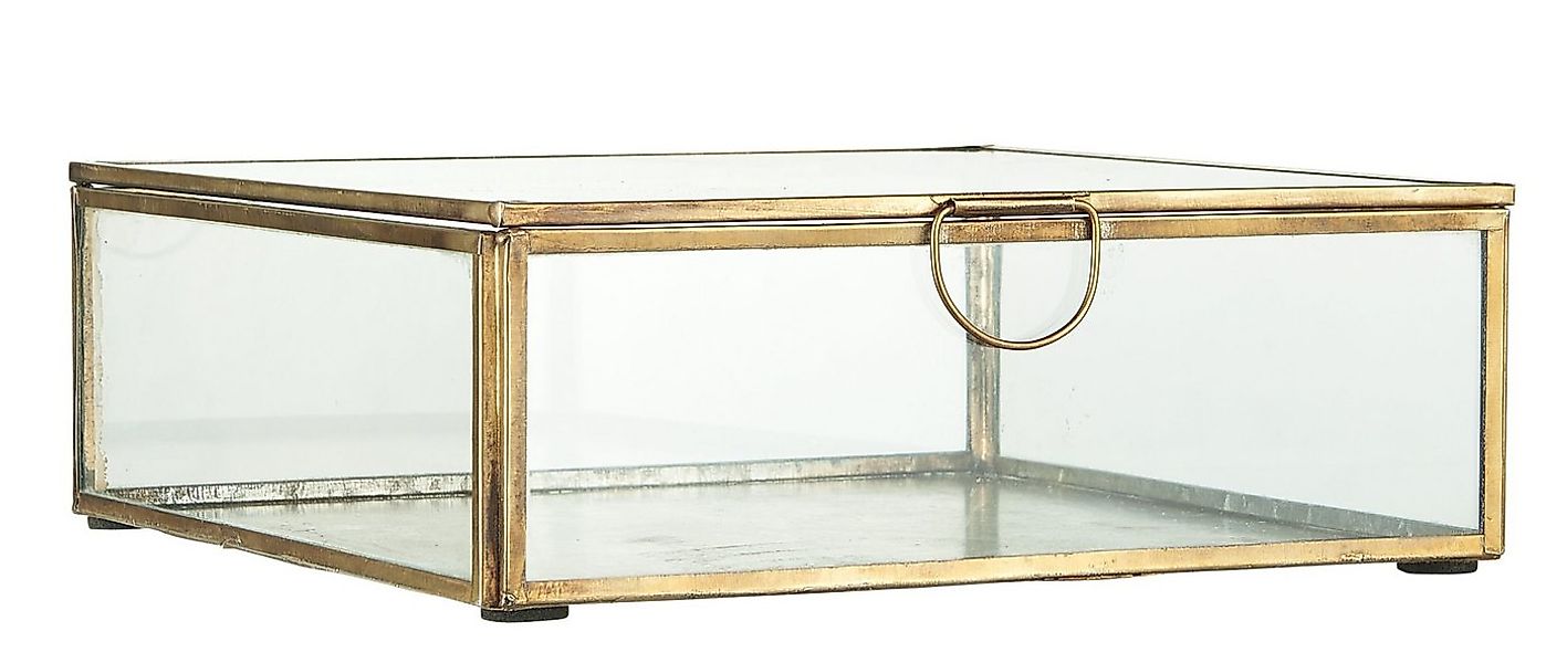 Ib Laursen Aufbewahrungsbox Glasbox Serviettenhalter Schmuckkasten Glas Dos günstig online kaufen