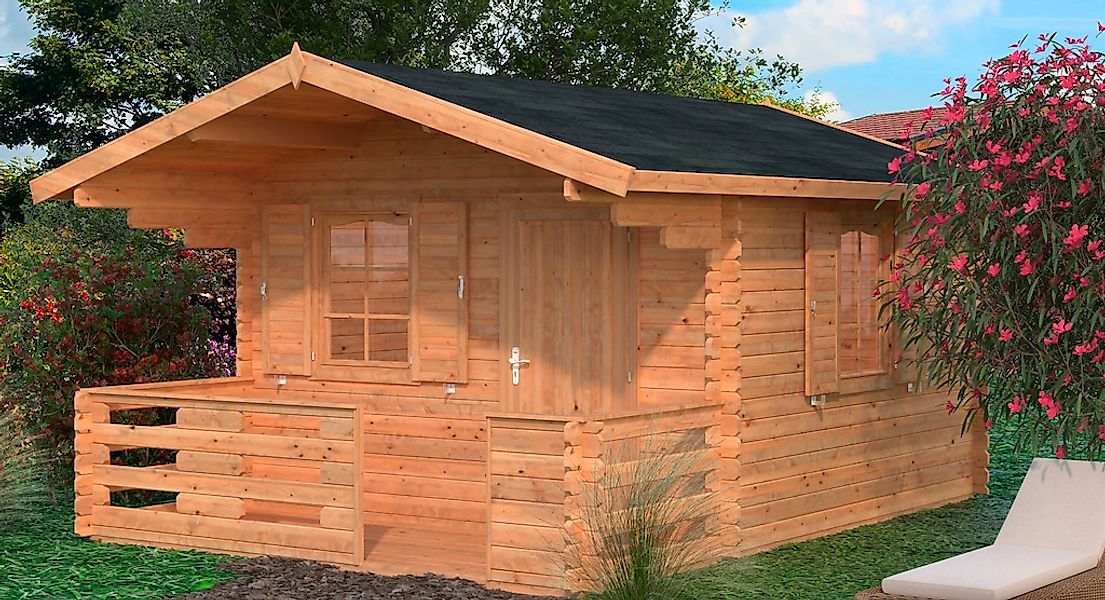 Palmako Gartenhaus "Emma", 10,4 + 4,2 qm günstig online kaufen