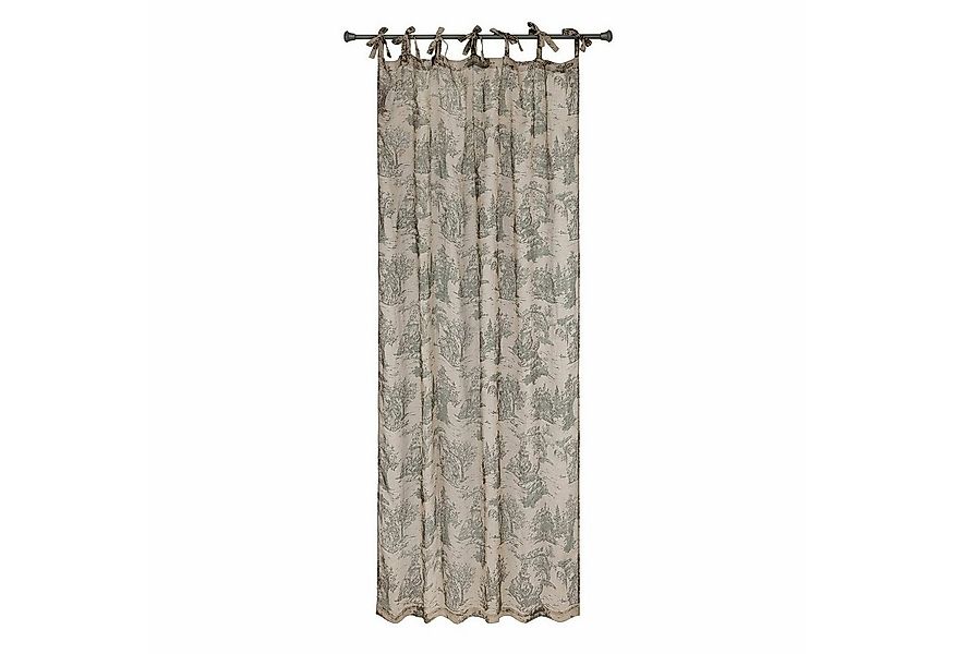 Mirabeau Vorhang Gardine Dedwen grau/leinen günstig online kaufen