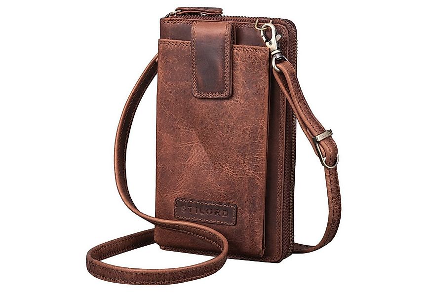 STILORD Geldbörse "Nelly" Geldbörse mit Handyfach Leder günstig online kaufen