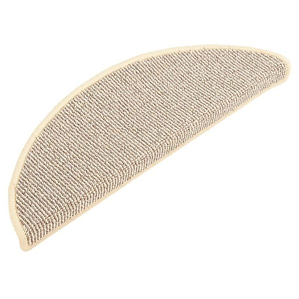 vidaXL Stufenmatte Treppenmatten 15 Stk. Weiß günstig online kaufen