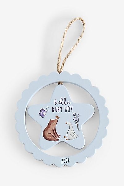 Next Wanddekoobjekt Hängedekoration, Baby Boy Born in 2026 günstig online kaufen