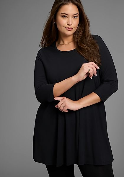 Laura Scott CURVE 3/4-Arm-Shirt, mit 3/4-Ärmeln – GROSSE GRÖSSEN günstig online kaufen