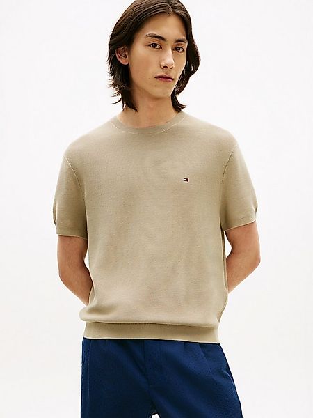 Tommy Hilfiger Kurzarmpullover COOL TOUCH STRUCTURE Relaxed Fit, aus Strick günstig online kaufen