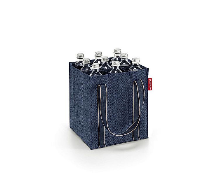 REISENTHEL® Tragetasche bottlebag herringbone dark blue, bottlebag günstig online kaufen