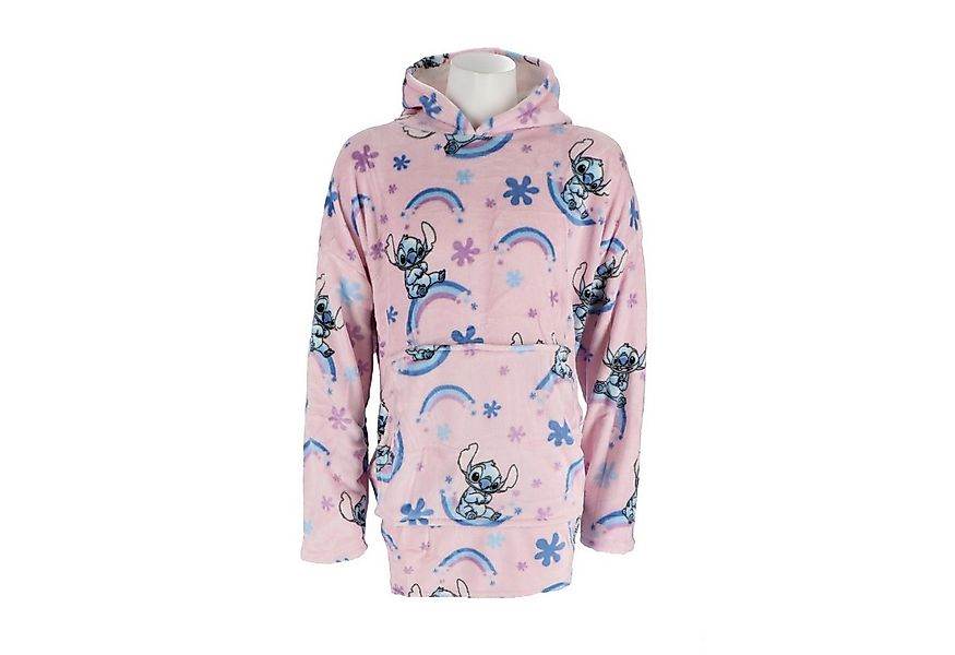 Lilo & Stitch Hoodie Hoodie-Decke für Erwachsene – Flauschige Kapuzendecke günstig online kaufen