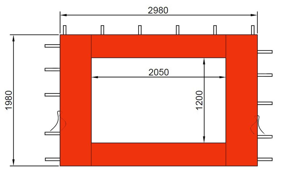 Quick Star Pavillonseitenteil 2 Seitenteile mit günstig online kaufen