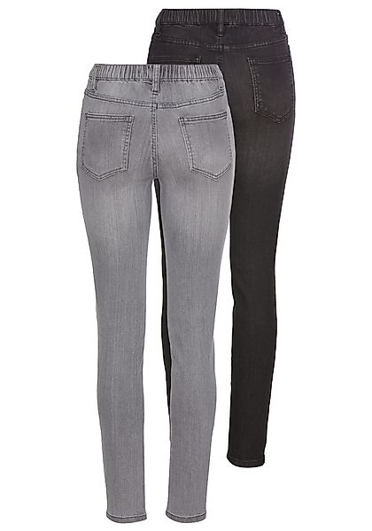 Arizona Jeansjeggings (Packung, 2er-Pack) enge Passform, günstig online kaufen