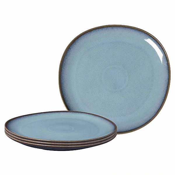 like. by Villeroy & Boch Servierplatte "Servierplatten Lave ø 32 cm 4er Set günstig online kaufen