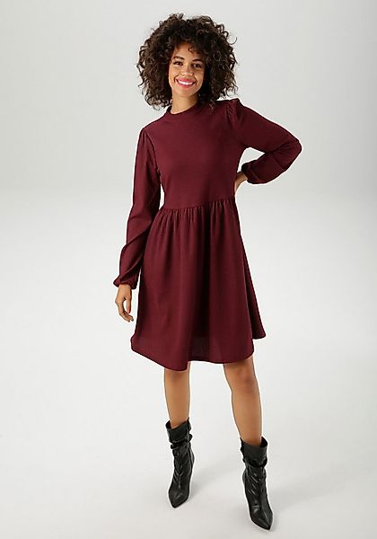 Aniston CASUAL Jerseykleid aus strukturierter, elastischer Crepé-Qualität günstig online kaufen