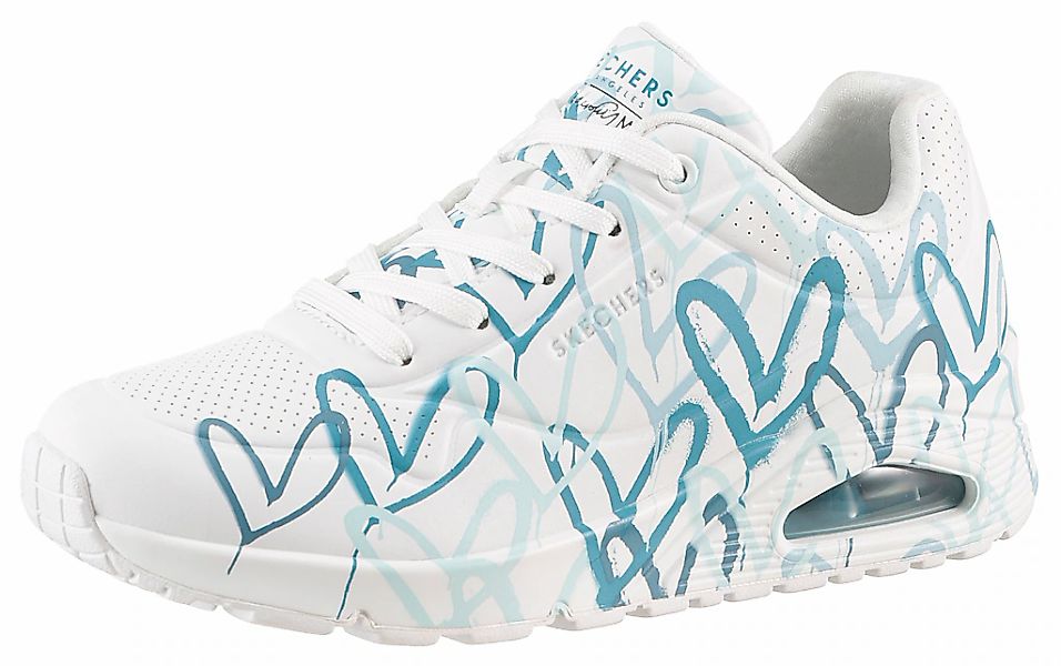 Skechers Wedgesneaker "UNO-SPREAD THE LOVE" Freizeitschuh, Halbschuh, Schnü günstig online kaufen