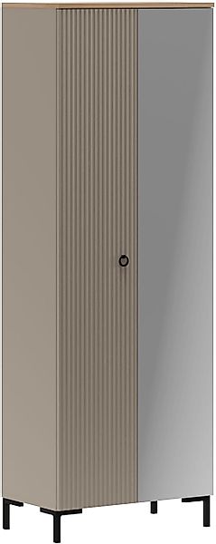 Home affaire Garderobenschrank »Luminara« 1 Stk. tlg. Kleiderschrank mit au günstig online kaufen