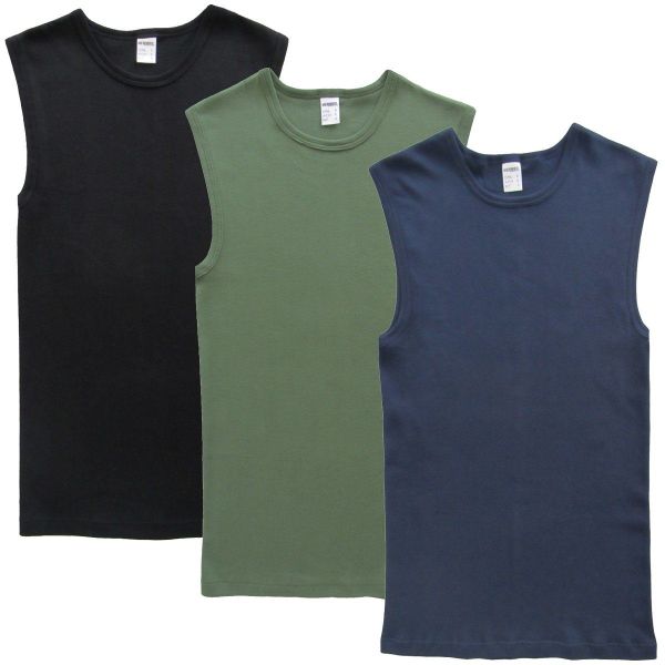HERMKO Achseltop 3040 3er Pack Herren günstig online kaufen