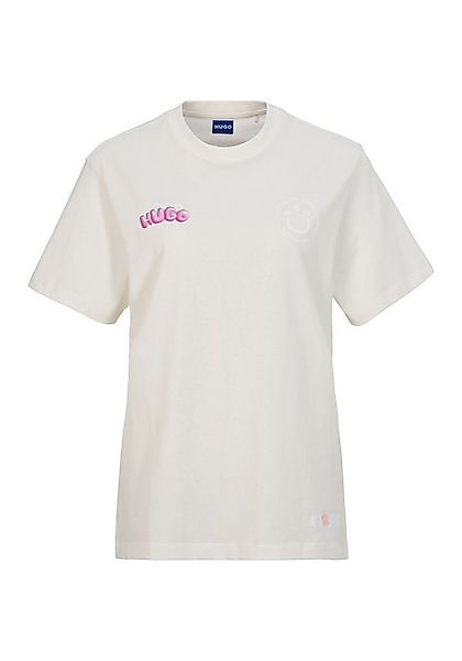 HUGO Blue T-Shirt Vintage Tee mit Print günstig online kaufen