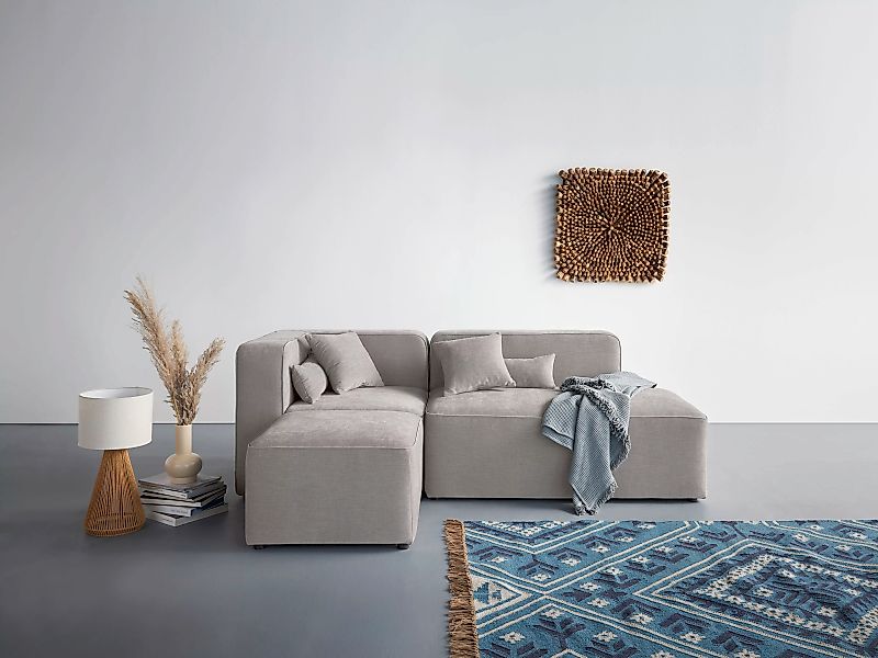 andas Ecksofa "Sundstrup L-Form", Modulserie, individuelle Zusammenstellung günstig online kaufen