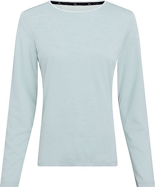 McKINLEY Longsleeve Da.-Langarmshirt Hunu LS W 907 MELANGE/GREEN SM günstig online kaufen