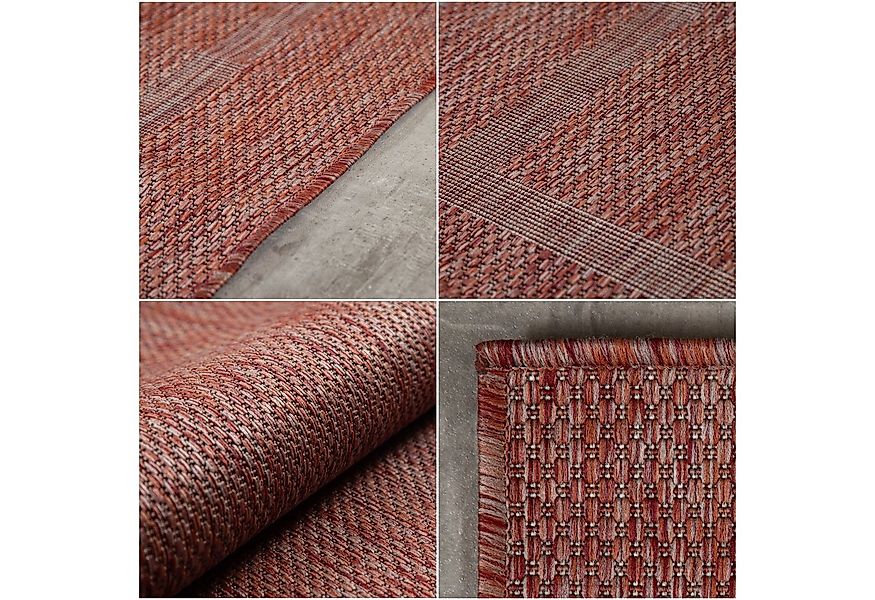 Carpettex Outdoorteppich Unicolor - Einfarbig, Rechteckig, Höhe: 5 mm, Tepp günstig online kaufen