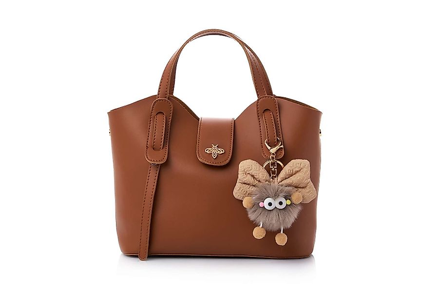 lucky bees Schultertasche 1274 - Tan günstig online kaufen