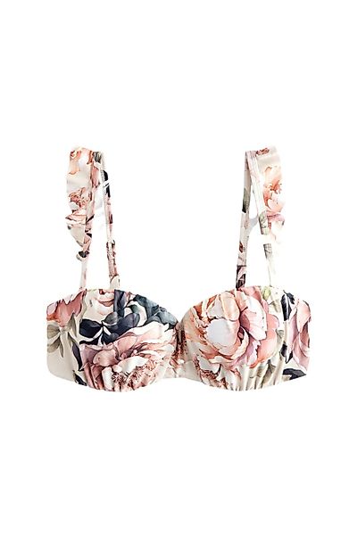 Next Bügel-Bandeau-Bikini-Top Wattiertes Bandeau-Bikinioberteil mit Bügel ( günstig online kaufen