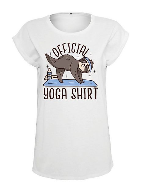 Youth Designz Print-Shirt "Official Yoga Shirt" Damen T-Shirt Statement ode günstig online kaufen