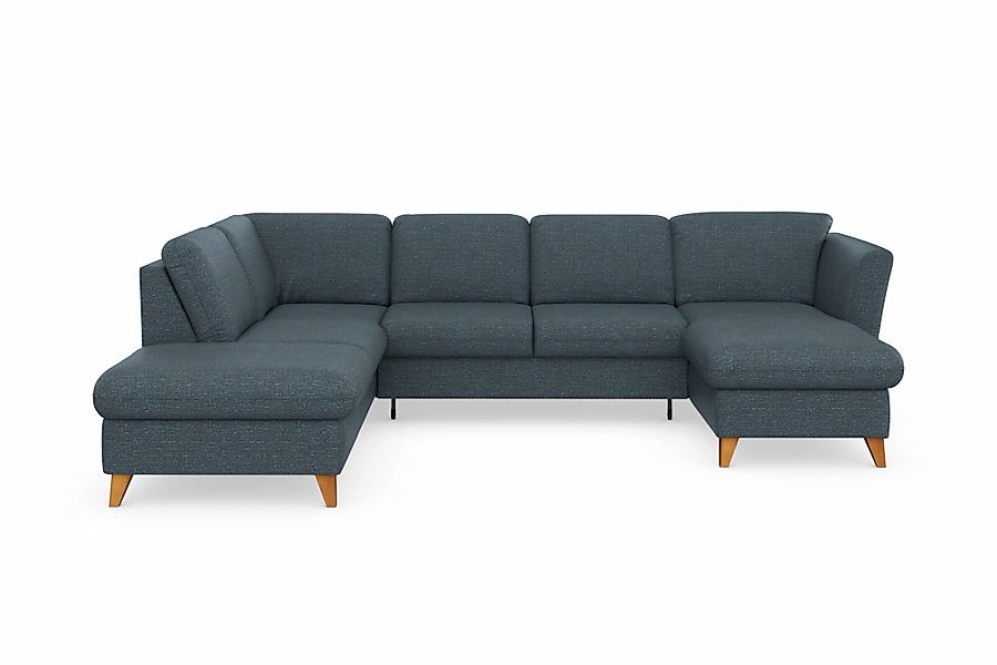 Home affaire Wohnlandschaft "Trelleborg U-Form" Federkern-Polsterung, wahlw günstig online kaufen