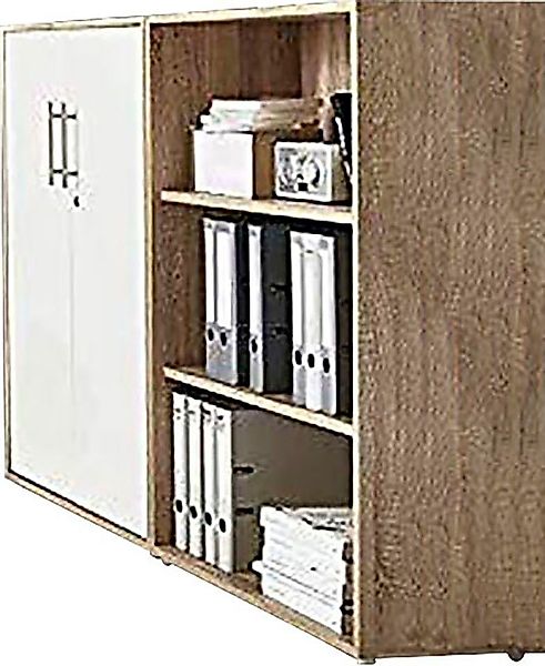 BMG Möbel Büromöbel-Set TABOR 1 niedrig, günstig online kaufen