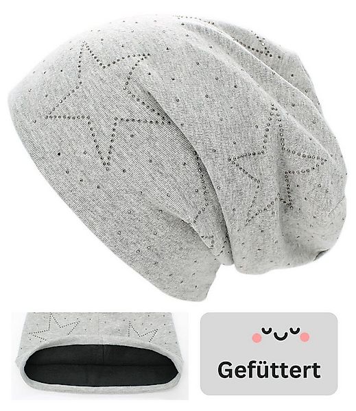 dy_mode Beanie Damen Beanie Mütze mit Strass – Gefütterte Beanie für kalte günstig online kaufen