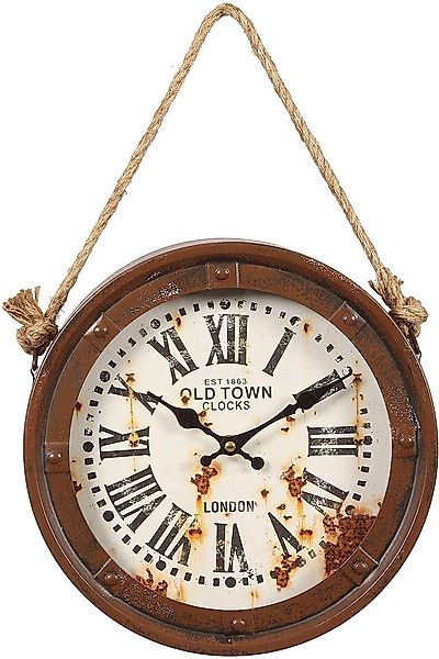 Ambiente Haus Wanduhr Old Town Schiffs günstig online kaufen