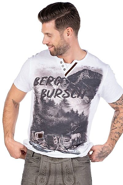 Hangowear Trachtenshirt Trachtenshirt Herren - FREEMAN günstig online kaufen